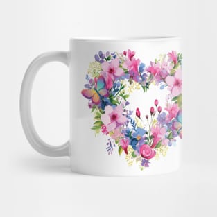 Floral Valentine Mug